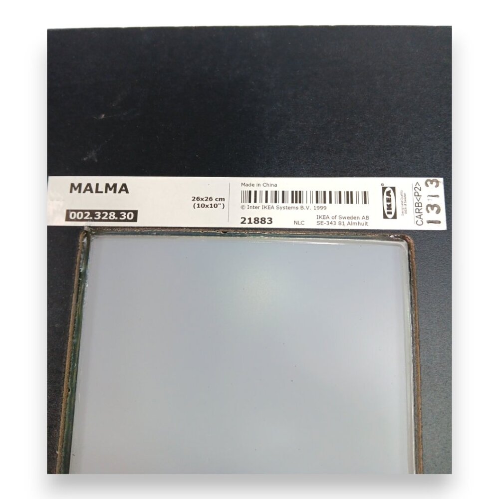 IKEA MALMA  Mirror & Frame - Square-Faith- Gray-Rustic-Modern-10x10 - Picture 3 of 10